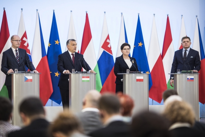 Az európai jövő a visegrádi négyekben (V4) van – jelentette ki Orbán Viktor kormányfő