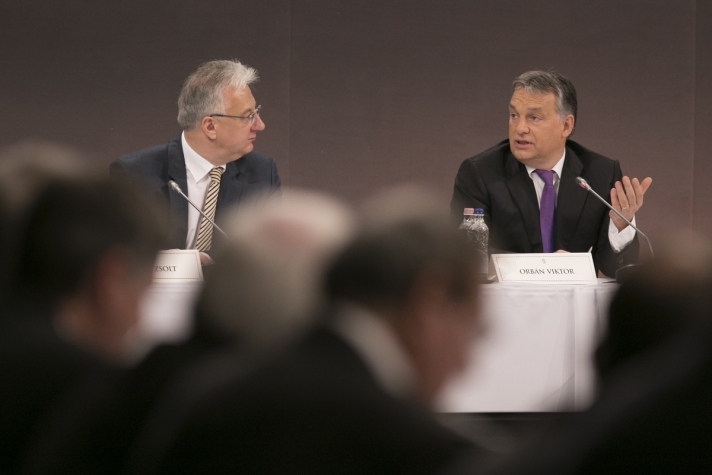 Orbán Viktor a kötelező betelepítési kvóta kapcsán.