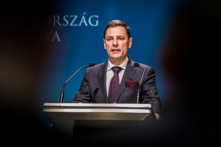 Tuzson Bence kormányzati kommunikációért felelős államtitkár szerdán Budapesten