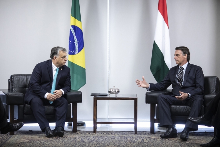 A magyar miniszterelnök megerősítette Jair Bolsonaro...