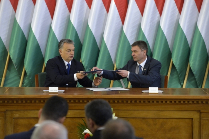 Orbán Viktor a szekszárdi Modern városok programról