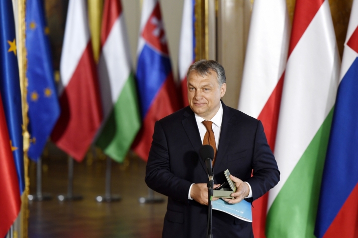 Orbán Viktor a Királyi Várban tartott ünnepségen köszönetet...